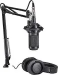 Audio Technica AT2035PK Streaming Podcasting Microphone Pack