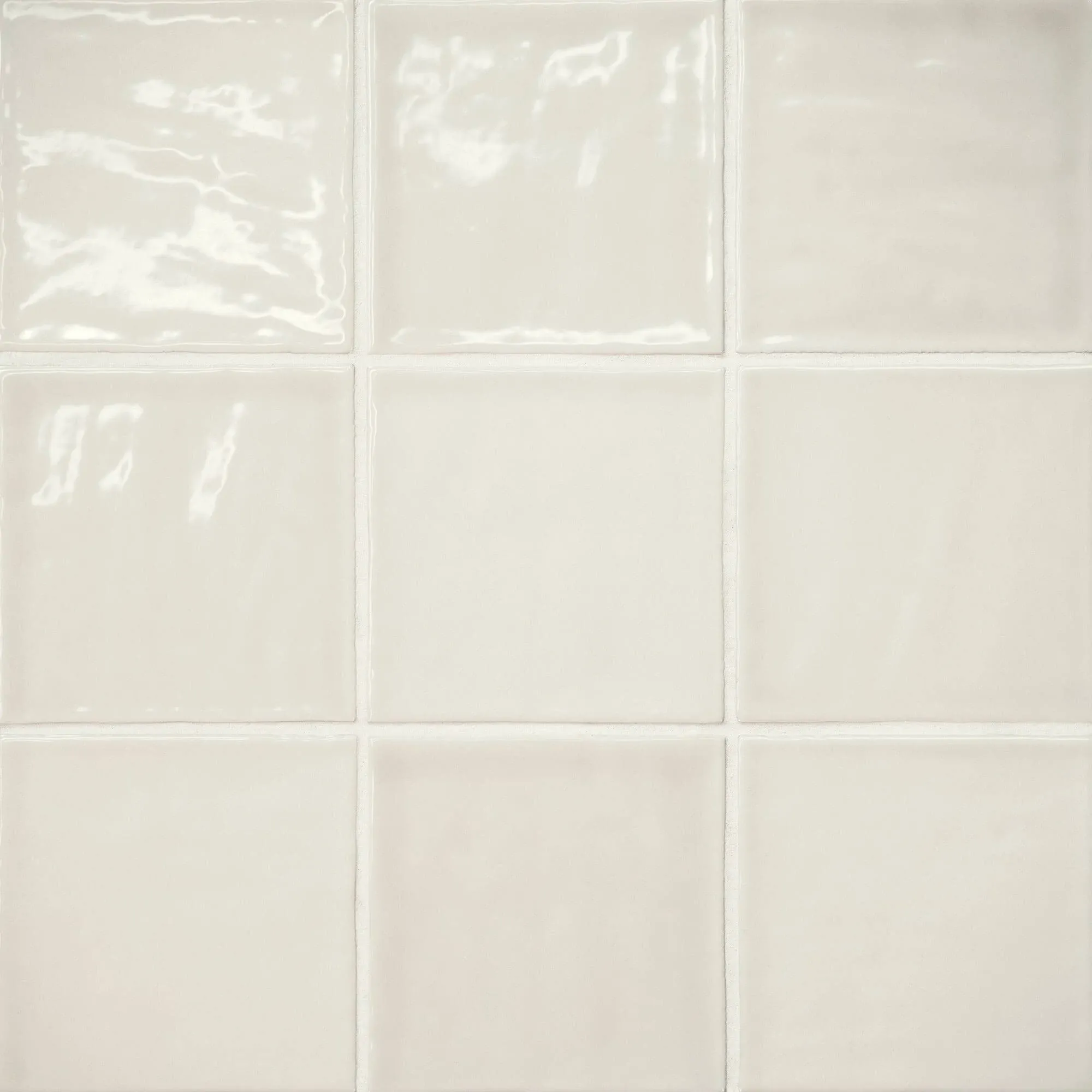 Bedrosians Marin 4" x 4" Porcelain Mosaic Wall & Floor Tile Color: Sand Dollar