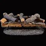 Duluth Forge Ventless Dual-Fuel Gas Log Set