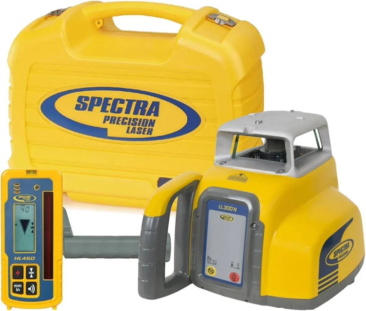 Spectra LL300-2 Precision Laser Level Kit