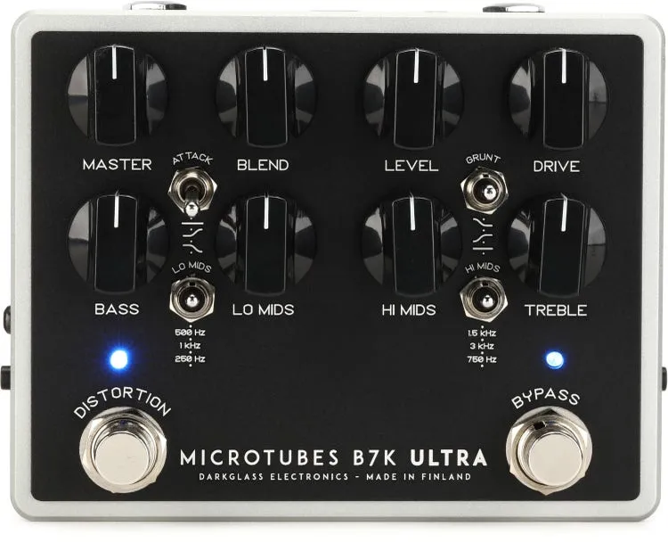 Darkglass Microtubes B7K Ultra V2 Aux Bass Preamp Pedal