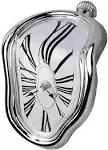 Creatov Table Melting Time Flow Desk Clock, Decorative Funny, Salvador Dali