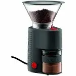 Bodum Bistro Electric Burr Coffee Grinder in White