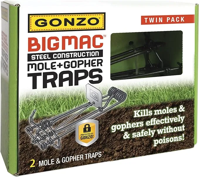 Gonzo Big Mac Mole Trap