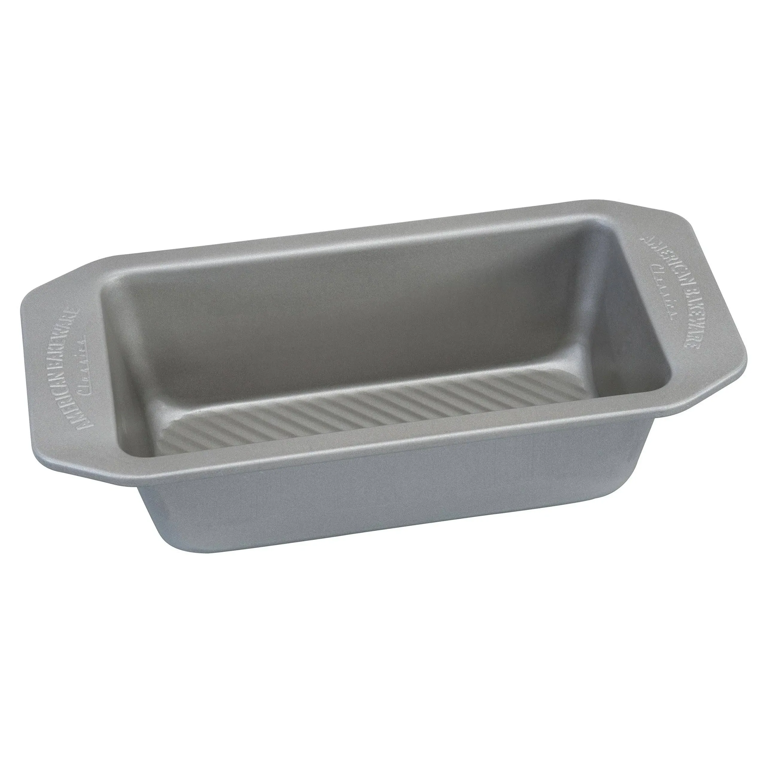 USA Pan 1140LF-2-ABC American Bakeware Classics 1 Pound Loaf Baking Pan, Aluminized