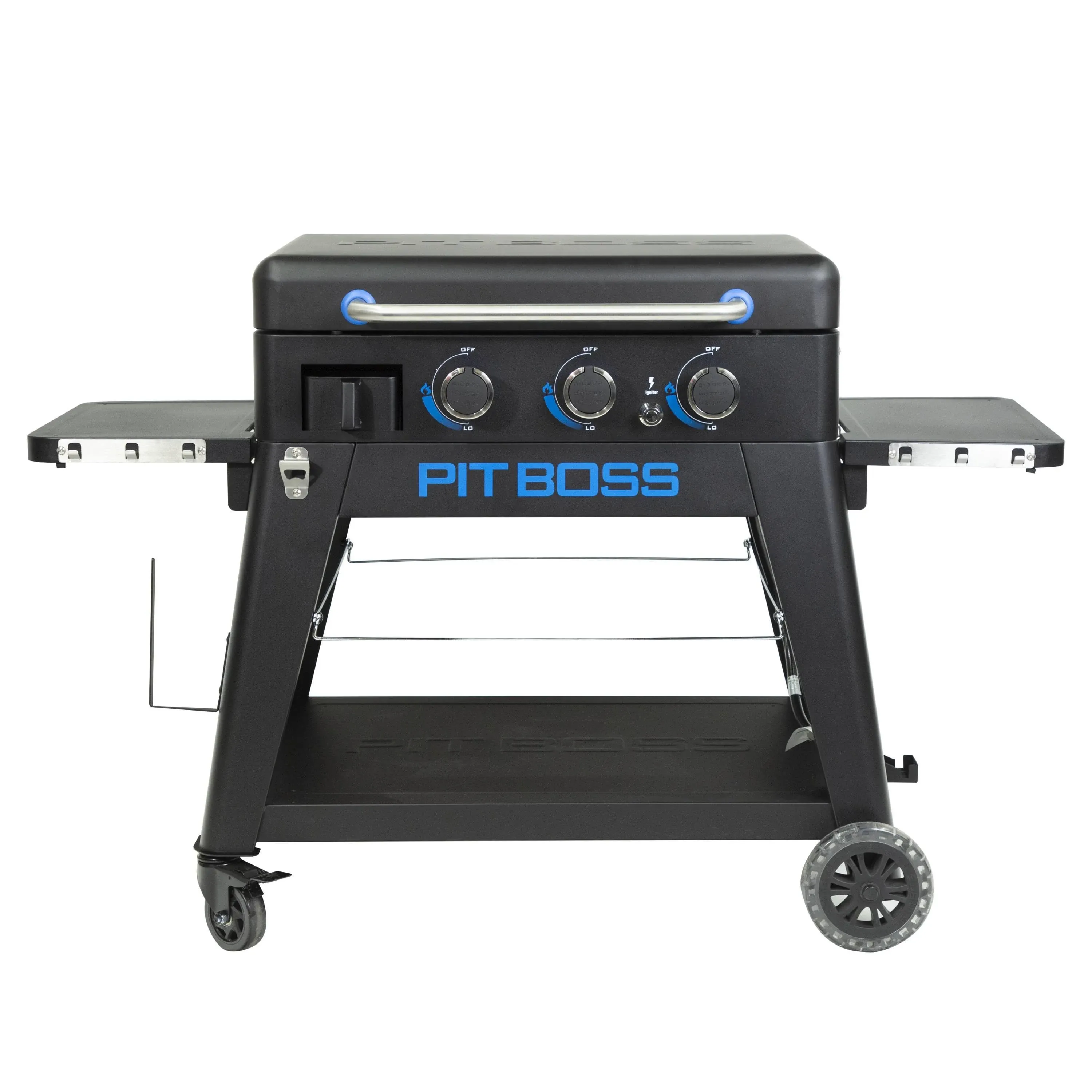 Pit Boss - Ultimate Outdoor Gas 3-Burner Griddle - Black