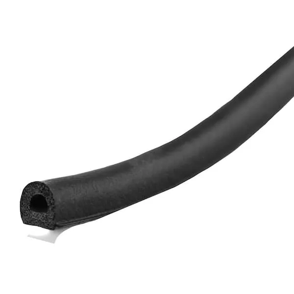 M-D Building 01025 WEATHERSTRIP, 17Feet, Black