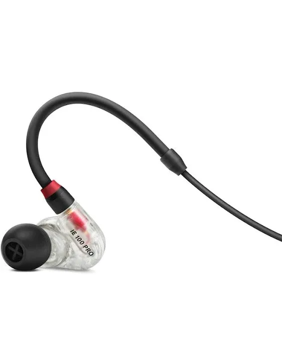 Sennheiser Ie 100 Pro Wireless in-Ear Headphones (Clear)