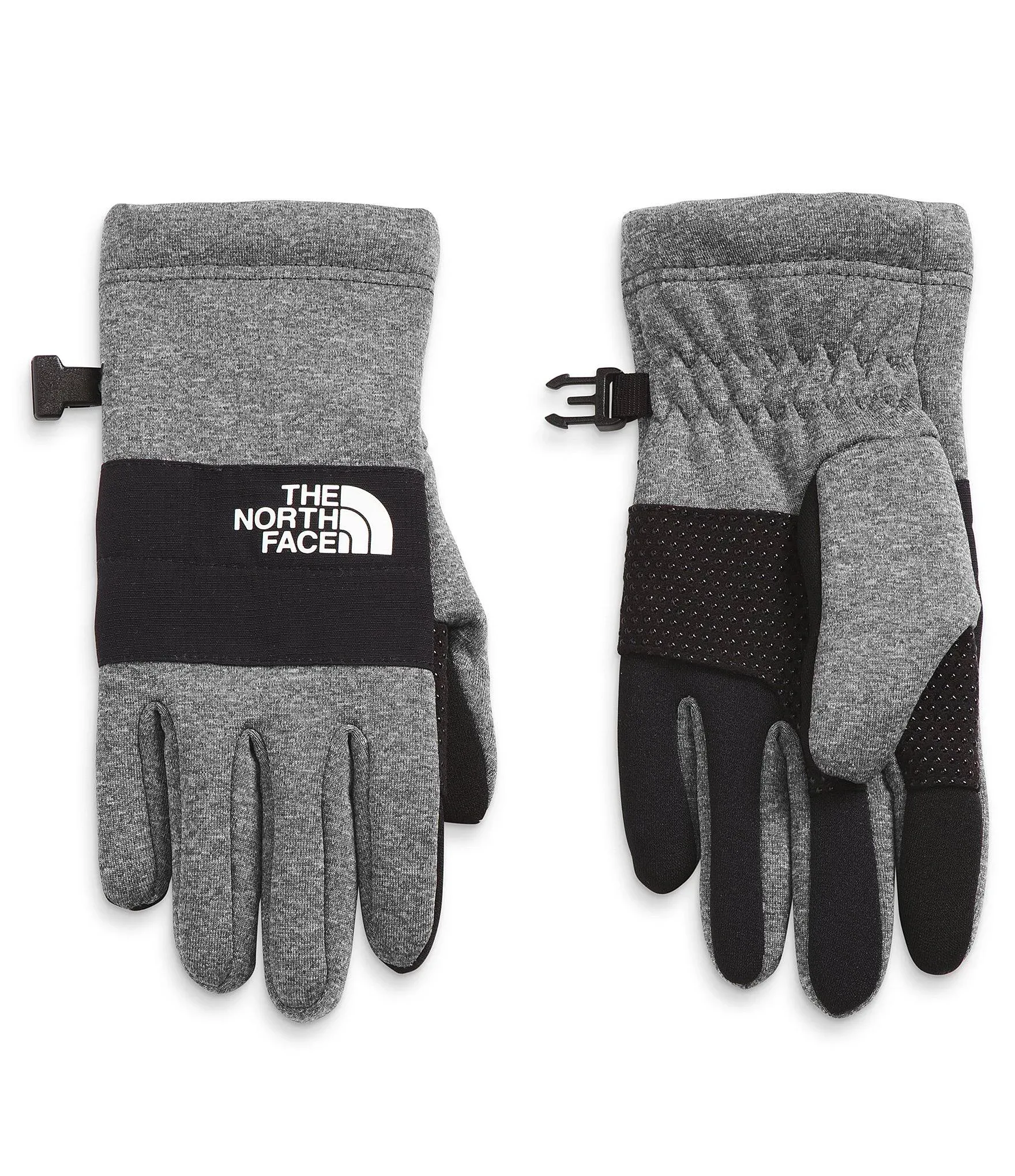 The North Face Kids' Sierra Etip Gloves in TNF Medium Grey Heather