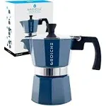 GROSCHE Milano Stovetop Espresso Maker Moka Pot