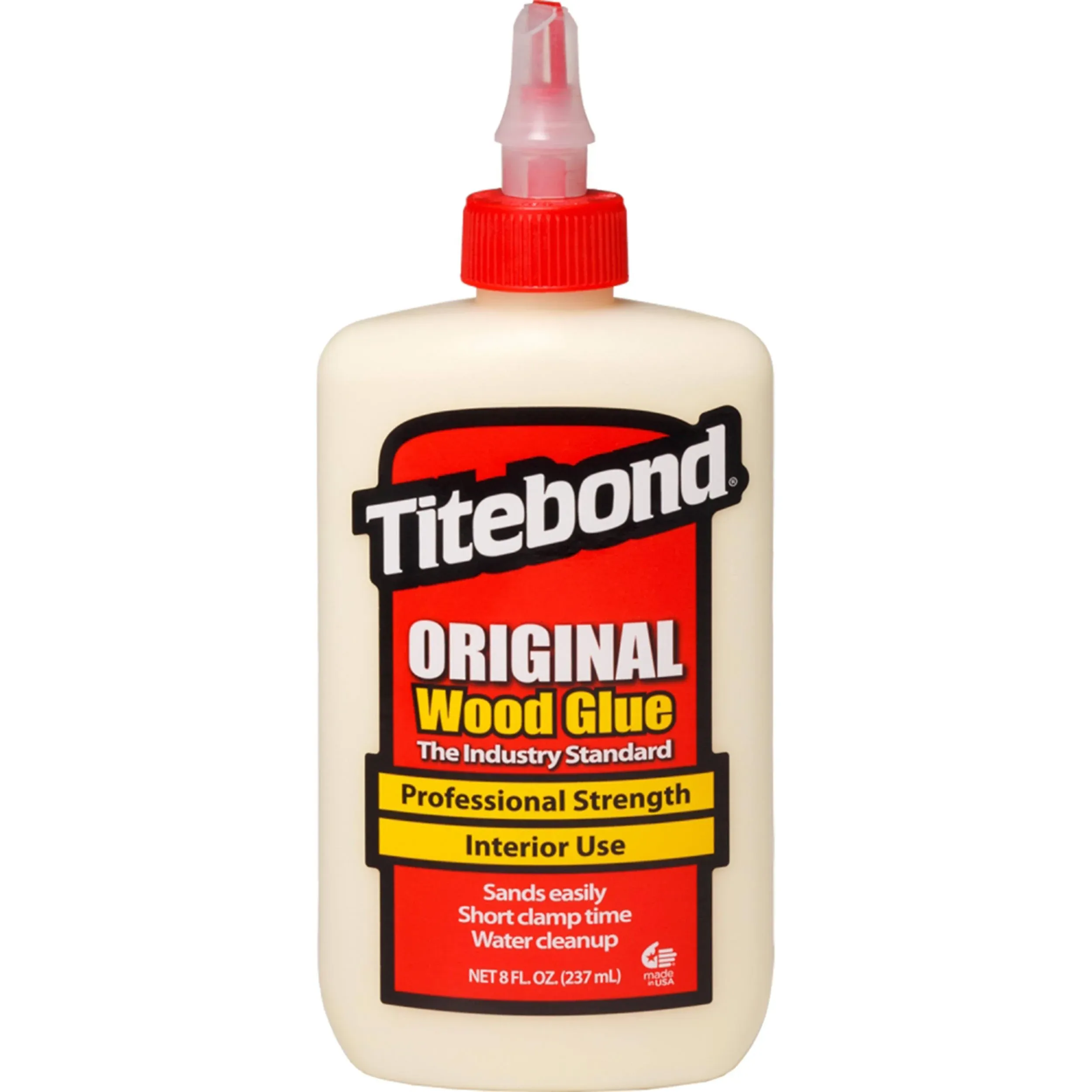 Titebond Original Wood Glue Yellow, Interior Wood Adhesive (Actual Net Contents: 8-fl oz) Lowes.com