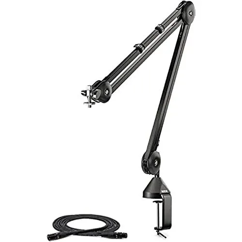 Rode PSA1 Professional Studio Boom Arm with ZAYKiR Microphone Stand Extension