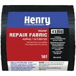 NEW HENRY HE181195 ROLL 4&#034; X 150&#039; ASPHALT SATURATED COTTON FABRIC HE181 9554494