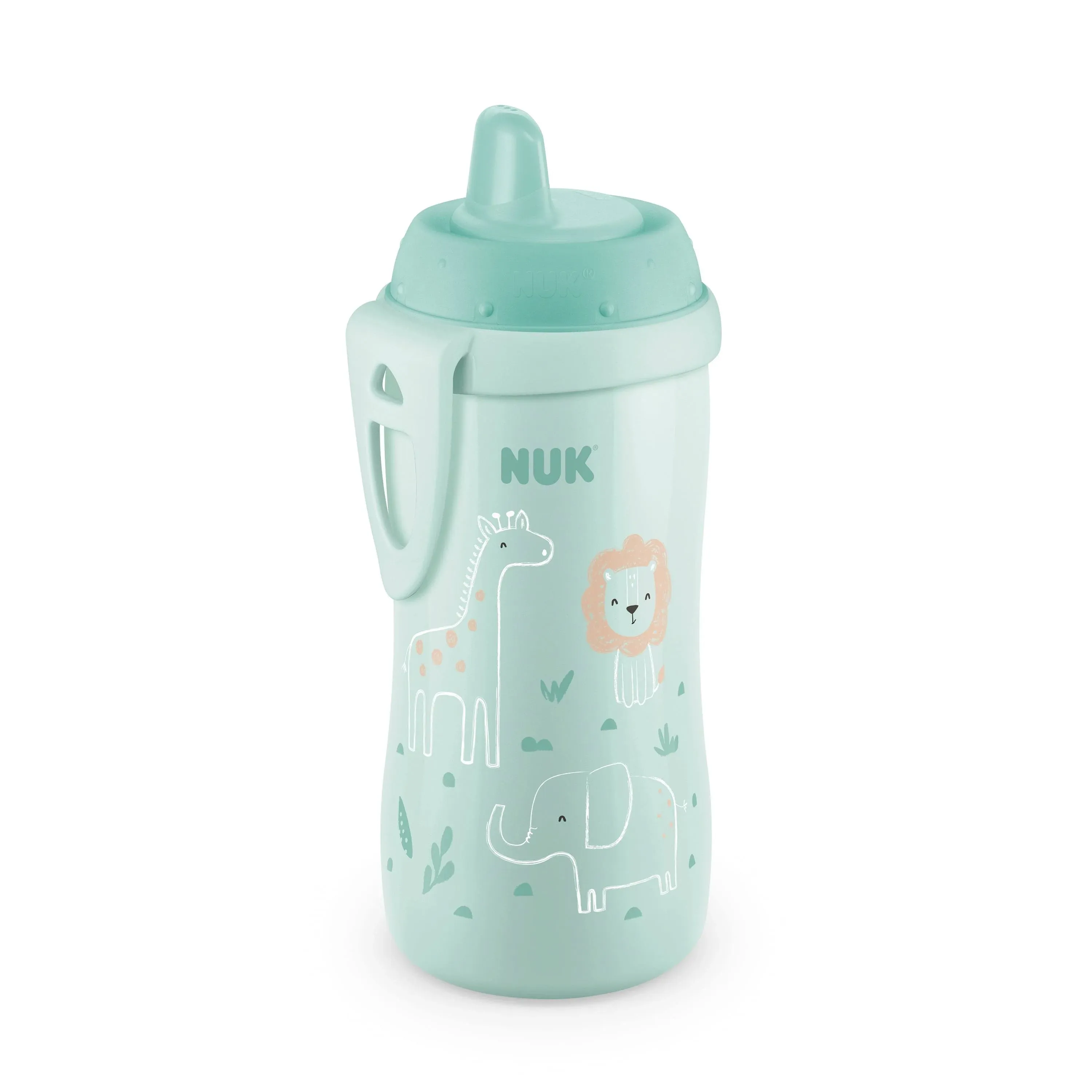 (SHIP FROM USA) Active Hard Spout Sippy Cup 10 oz 1 Pack 9+ Months BPA-free