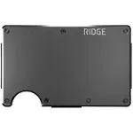 The Ridge Wallet - Aluminum: Money Clip - Gunmetal