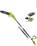 Ryobi 40V 10 in. Cordless Battery Pole Saw with 2.0 Ah Battery and Charger