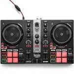 Hercules DJControl Inpulse 200 MK2 — Ideal DJ Controller for Learning to Mix — Software and Tutorials Included.