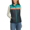 "Women's Microlight Down Vest In Multi"