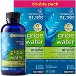 Mommy&#039;s Bliss Gripe Water for Babies Double Pack Relieves Gas Colic, Fussy 5/25