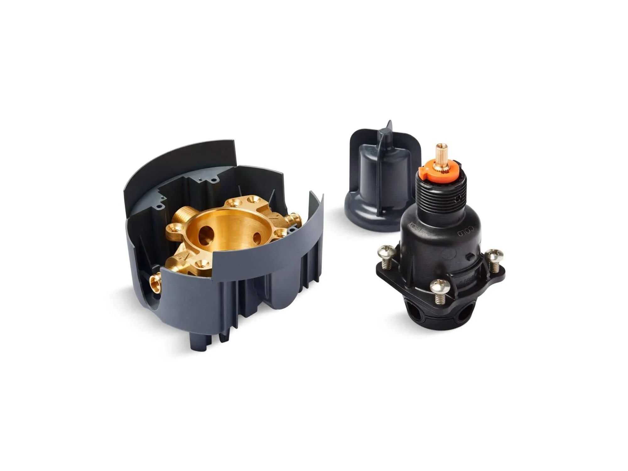 Kohler K-8304-PX-NA Rite-Temp Pressure-Balancing Valve Body and Cartridge Kit with PEX Crimp Connections