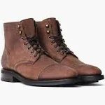 Thursday Boot Company Men's Terracotta Leather Captain Lace-Up Size 10