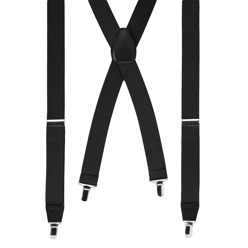 Wembley Men's Solid Stretch Suspenders