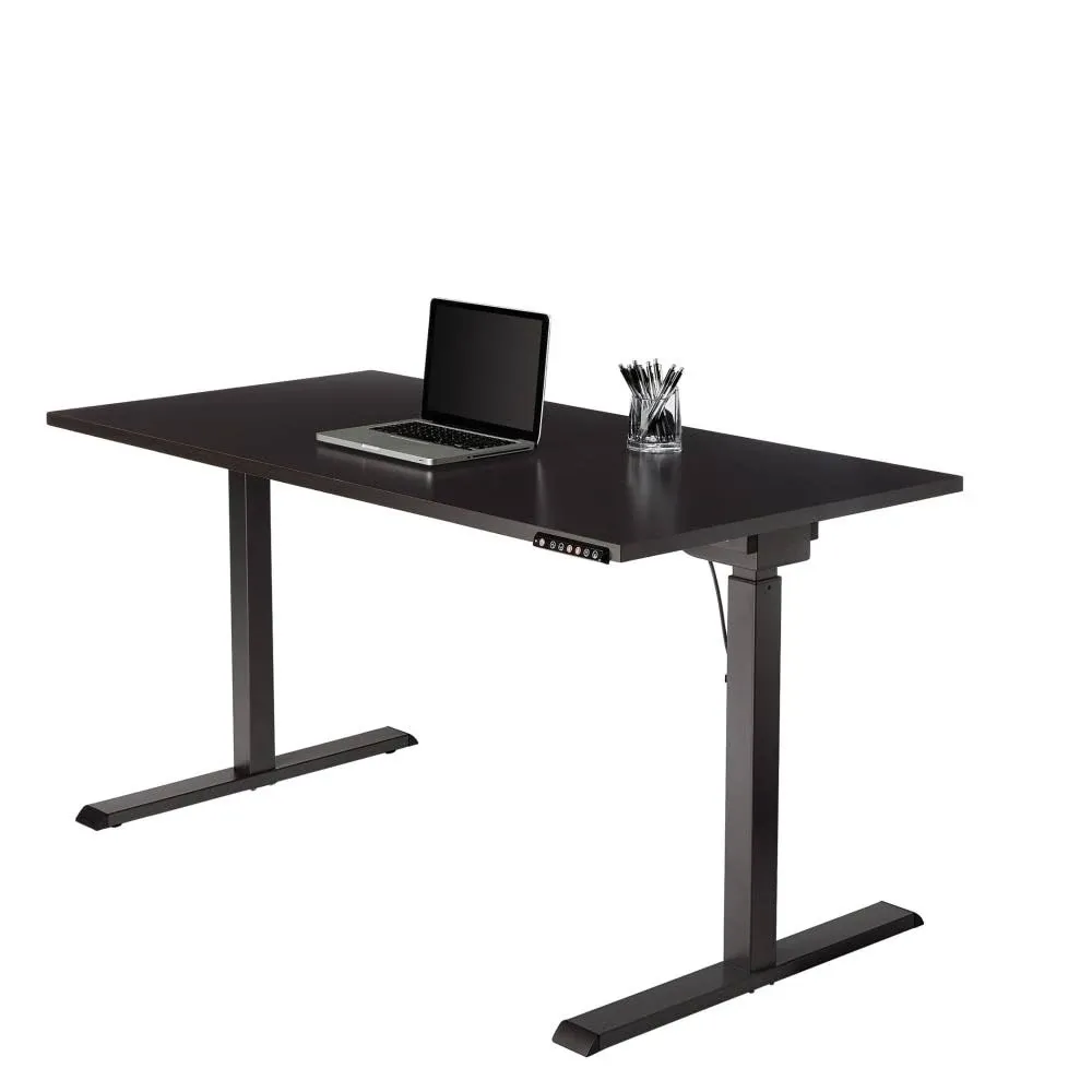 Realspace&reg; Magellan Performance Electric 60&quot;W Height-Adjustable Standing Desk, Gray