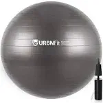 URBNFit Exercise Ball 55cm | Silver | Available On Amazon