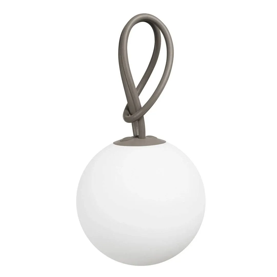 Bolleke Battery Powered Integrated LED Outdoor Hanging Light Fatboy Finish: Taupe