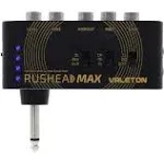 Valeton Rushead Max USB Chargable Pocket Guitar Bass Headphone Amp, Effects.