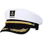 Adjustable Yacht Captain's Hat