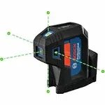 Bosch GPL100-50G Five-point Self-Leveling Alignment Laser, Green Beam