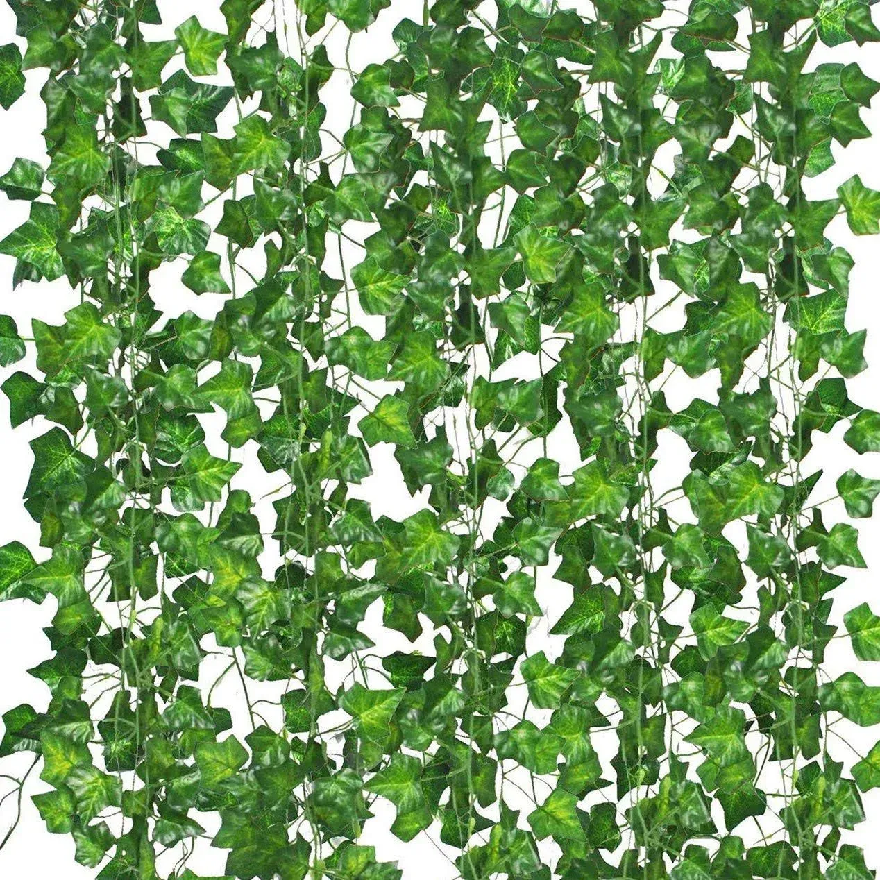 Comtelek 12 Pack Fake Vines for Room Decor Artificial Ivy Garland