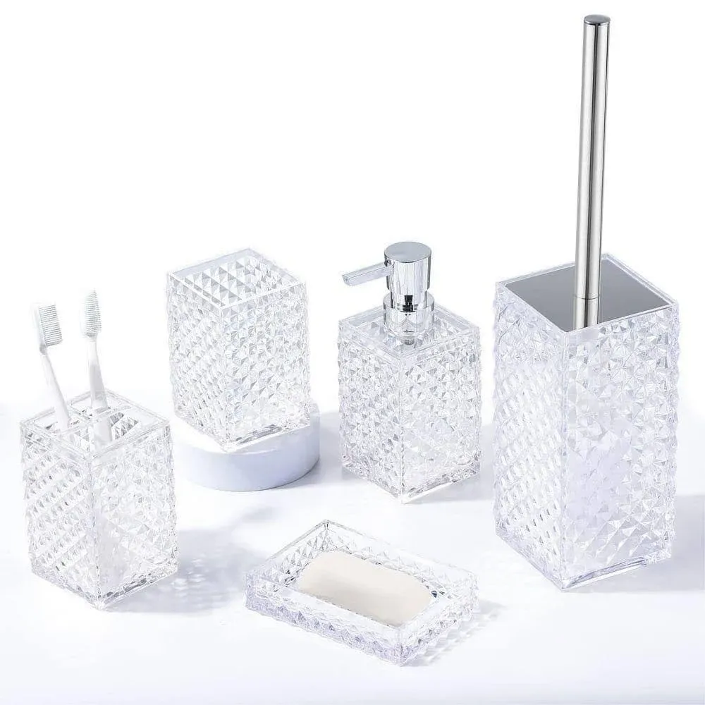 Dracelo 6-Piece Bathroom Accessory Set