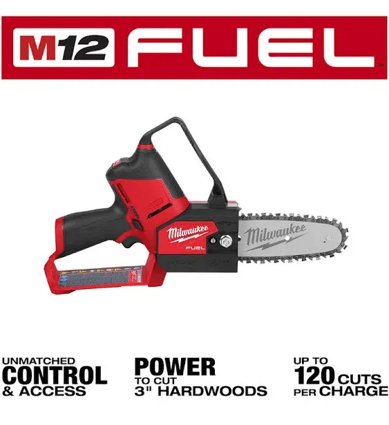 Milwaukee 2527-20 M12 Fuel 6" Pruning Saw Hatchet (Tool-Only)