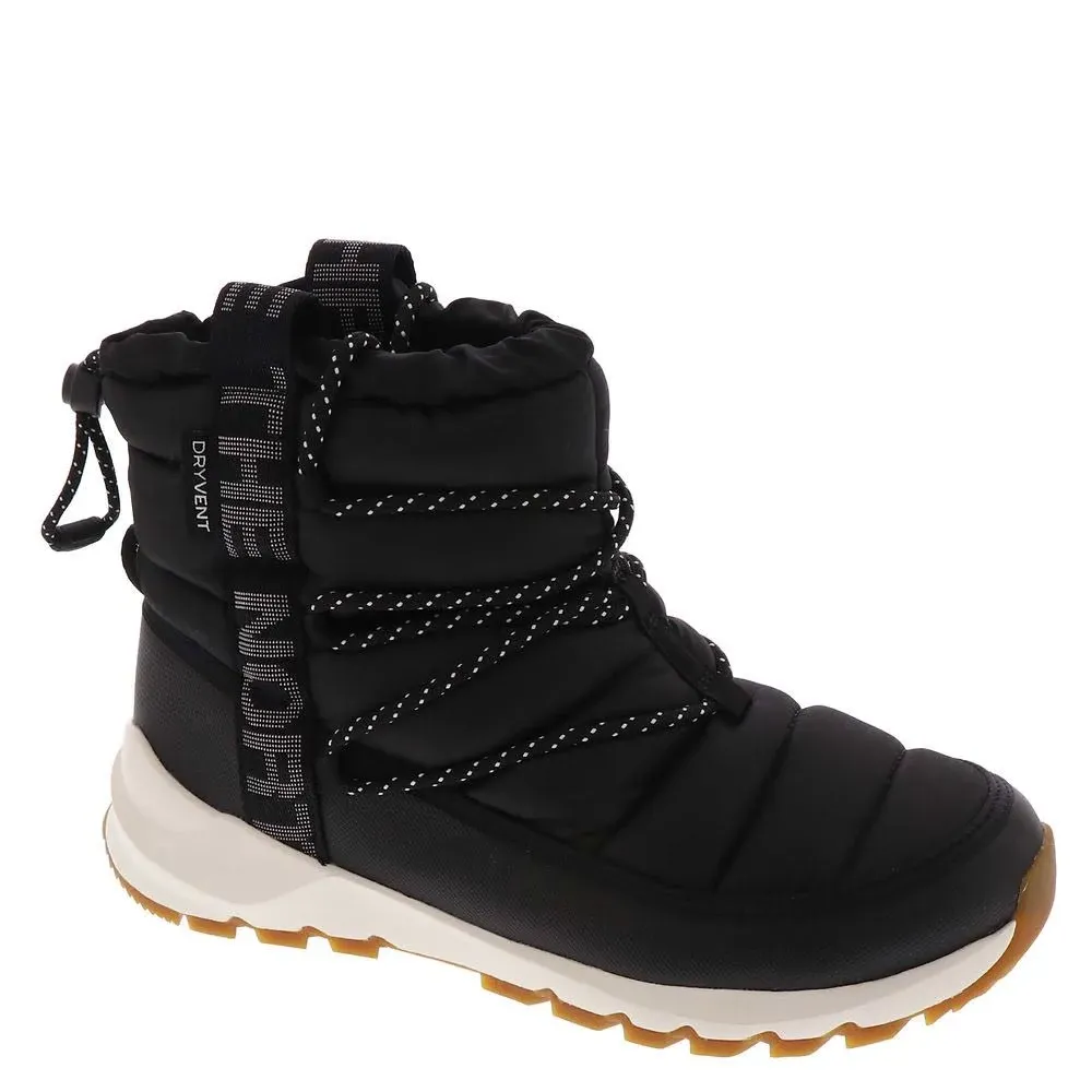 The North Face Women's Thermoball Lace Up Waterproof Boots Black 11