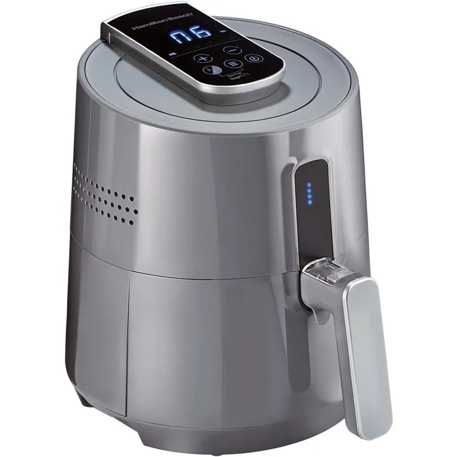 HAMILTON BEACH 35051 Air Fryer, 2.5 L Capacity, 1400 W, Gray