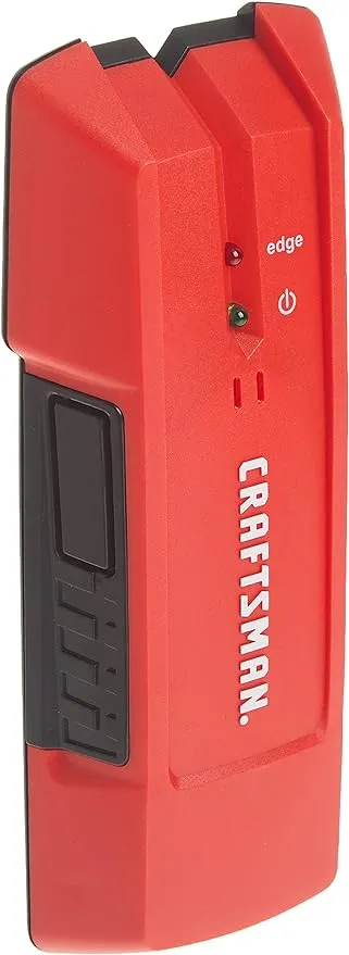 CRAFTSMAN Stud Finder, 3/4-Inch Depth, Edge Detection, For Drywall or Fabric (CMHT77633)CRAFTSMAN Stud Finder, 3/4-Inch Depth, Edge Detection,…