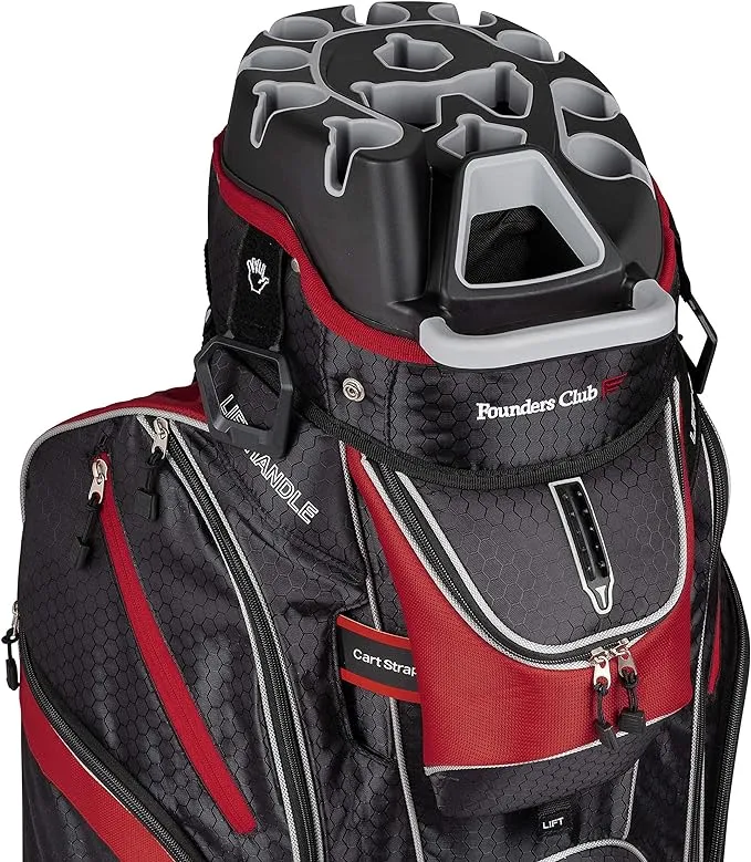 Founders Club Premium Organizer 14 Way Golf Cart Bag