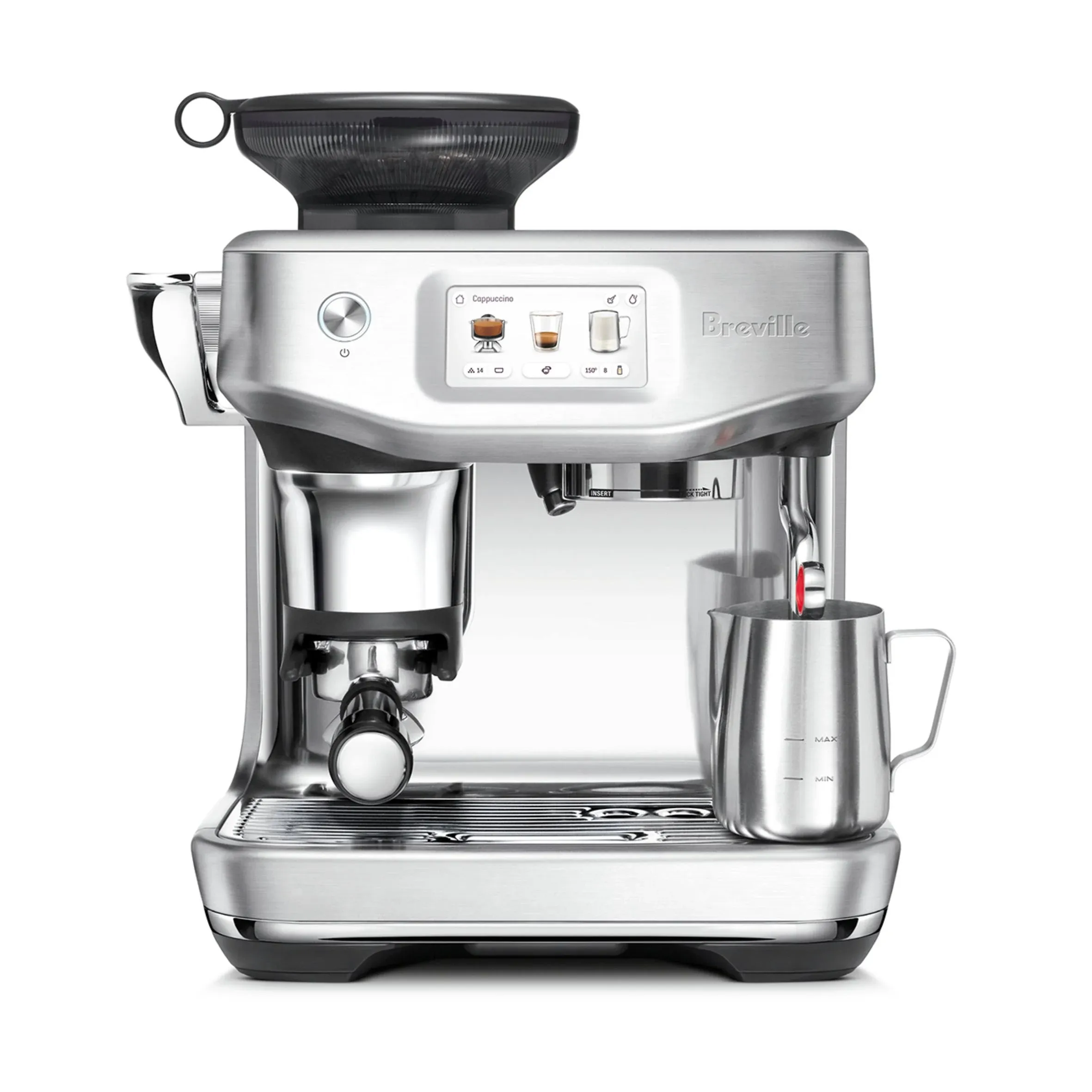 Breville Brushed Stainless Barista Touch Impress Espresso Machine