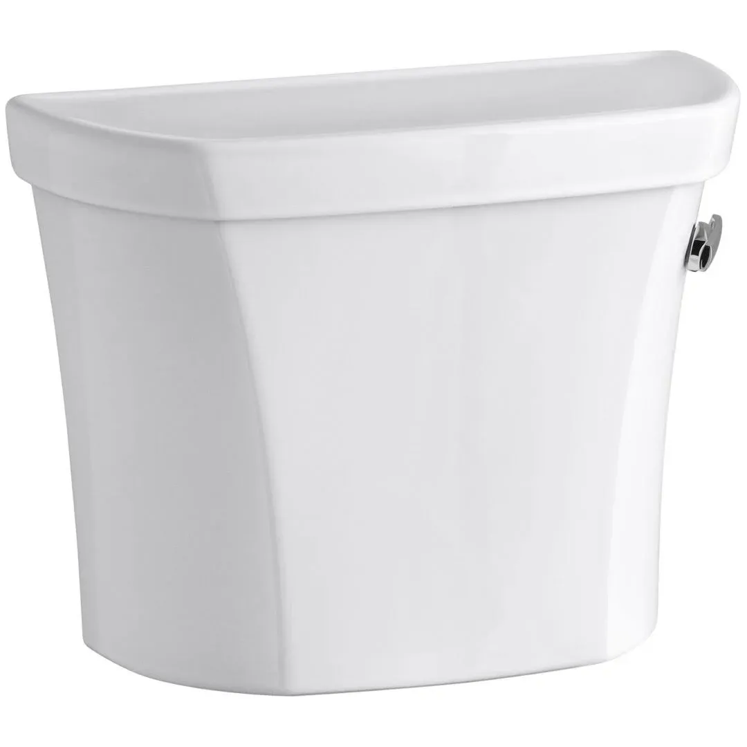 Kohler 4467-RA Wellworth 1.28 GPF Toilet Tank with Right-Hand Trip Lever - Biscuit