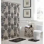 Reverly Damask 15-Piece Bathroom Shower Set