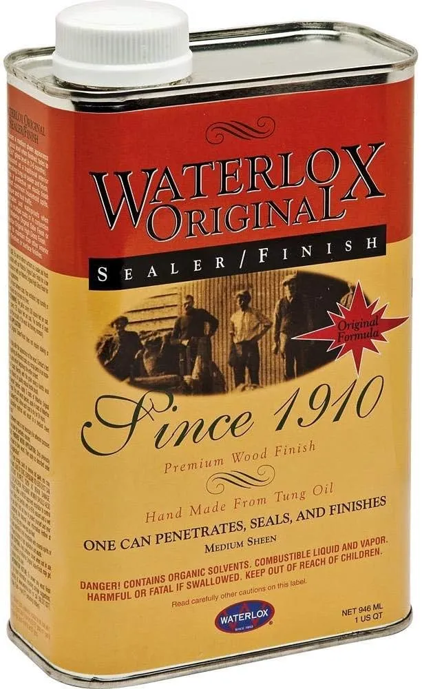 Waterlox Original, Sealer/Finish, 1qt. Net 946 mlWaterlox Original, Sealer/Finish, 1qt. Net 946 ml