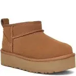 Ugg Kids Classic Ultra Mini Platform Chestnut 1