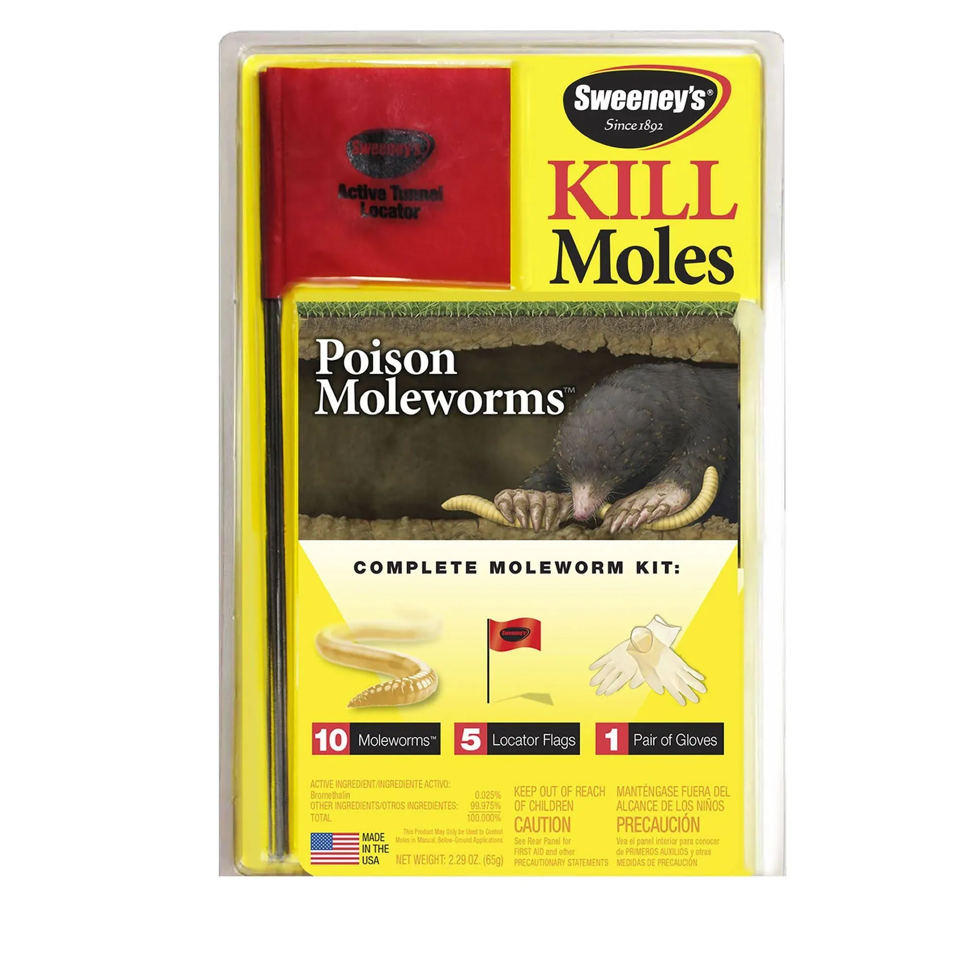 Victor Poison Moleworms 10 Pack