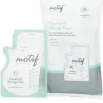 Motif Breast Milk Storage Bags, 40 Count