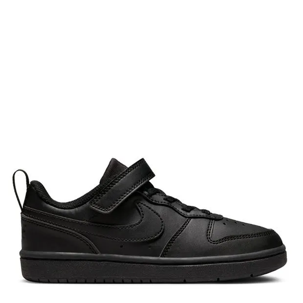 Nike court Borough Low Recraft Baskets enfants Noir