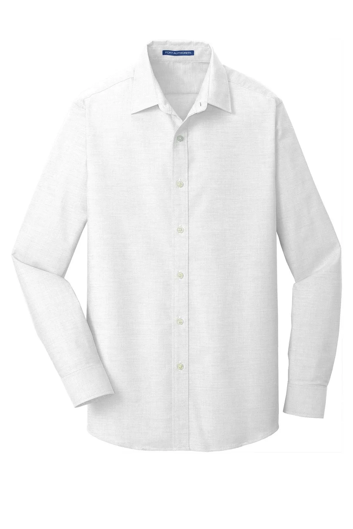 Port Authority S661 Slim Fit SuperPro Oxford Shirt - White - S