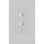 WAC Lighting Bluetooth Ceiling Fan Wall Control in White WC20-WT