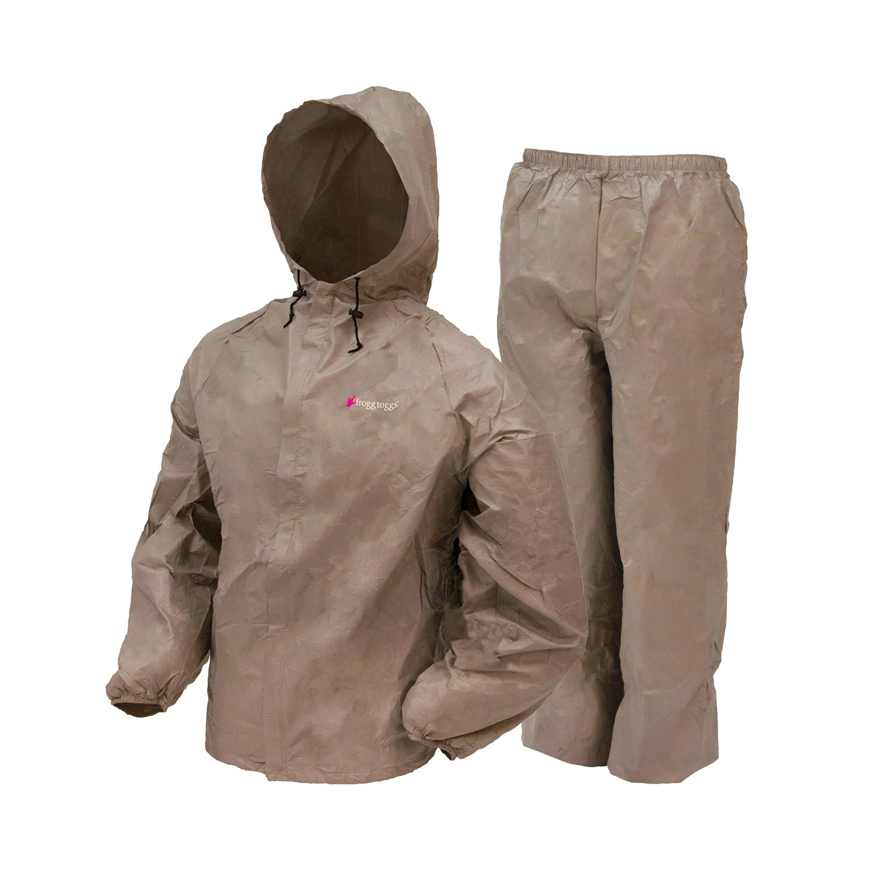 Frogg Toggs Women's Ultra-Lite Rain Suit, Medium, Khaki